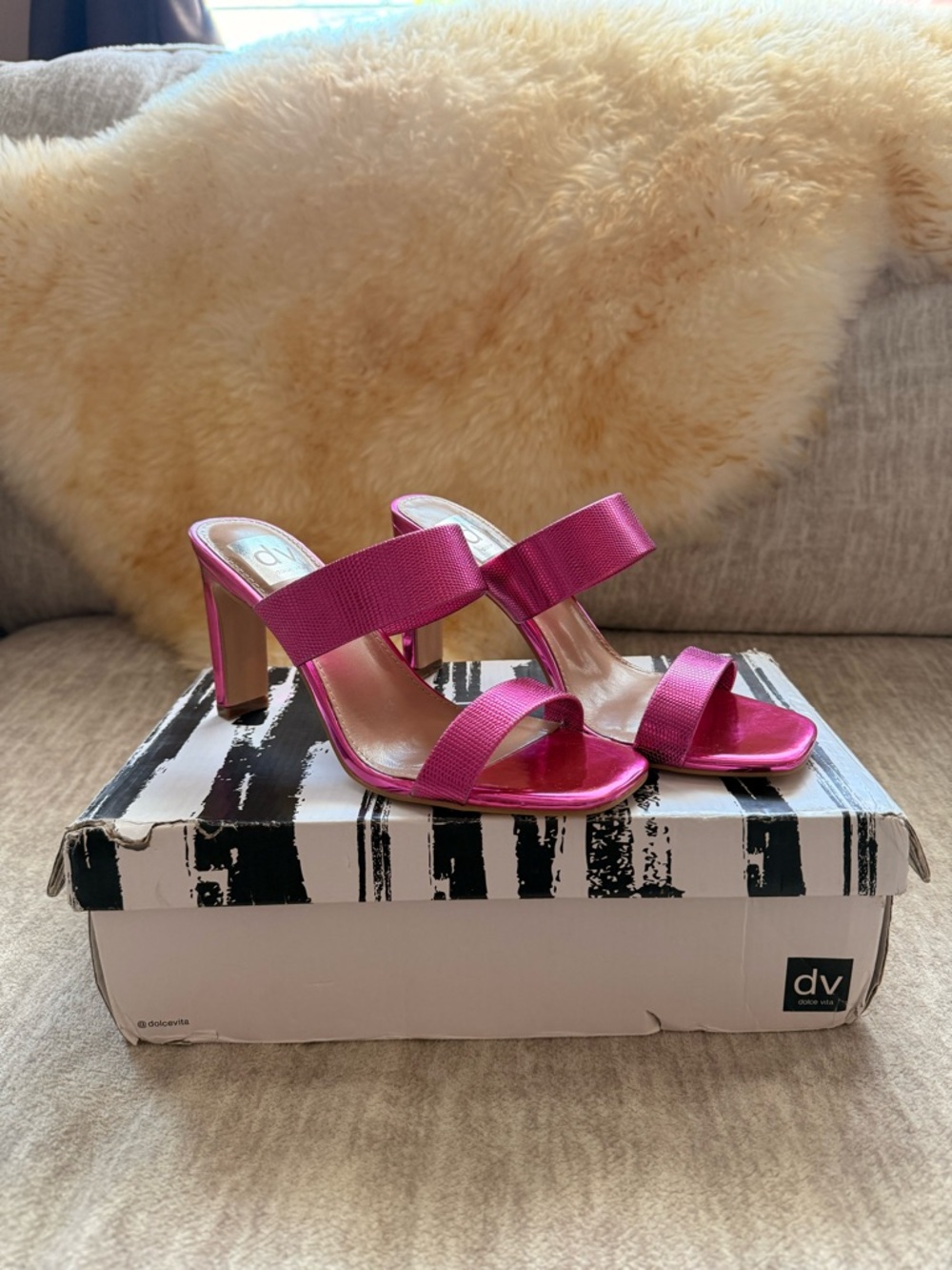 Dolce Vita selsta double strap heels
